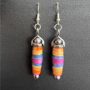 Handmade beaded earrings